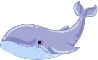 Baby blue whale clip art free clipart images