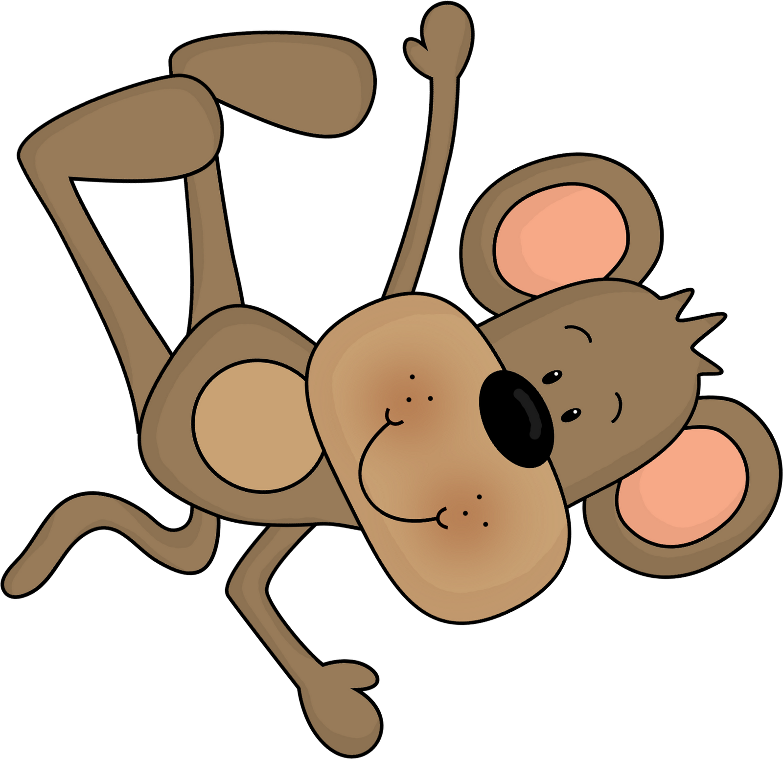 Baby monkey clip art free clipart images