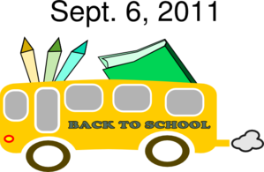 Back to school bus clipart clipart