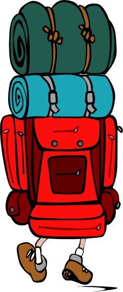 Download School backpack clipart free clipart images - Clipartix