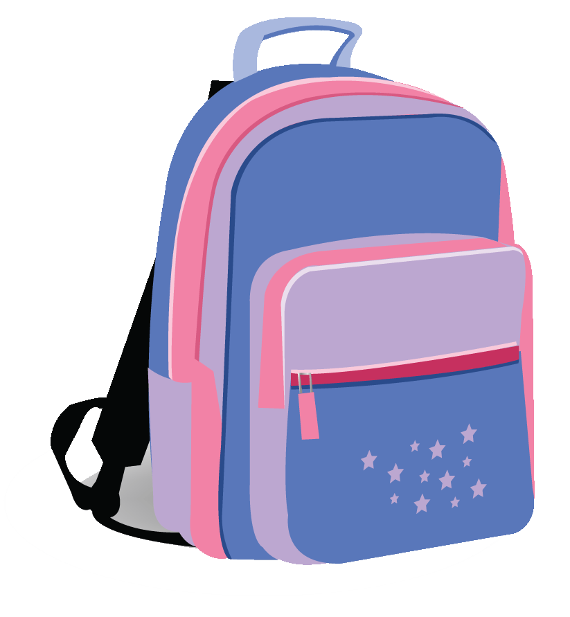 Backpack clipart 4