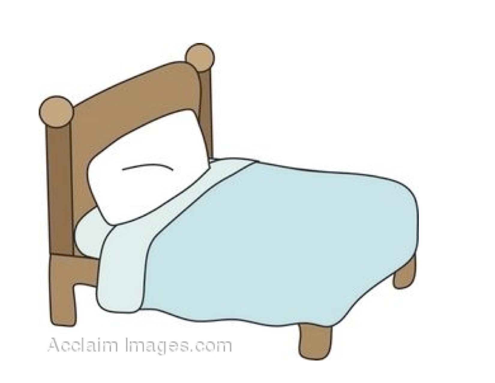 clip art bed