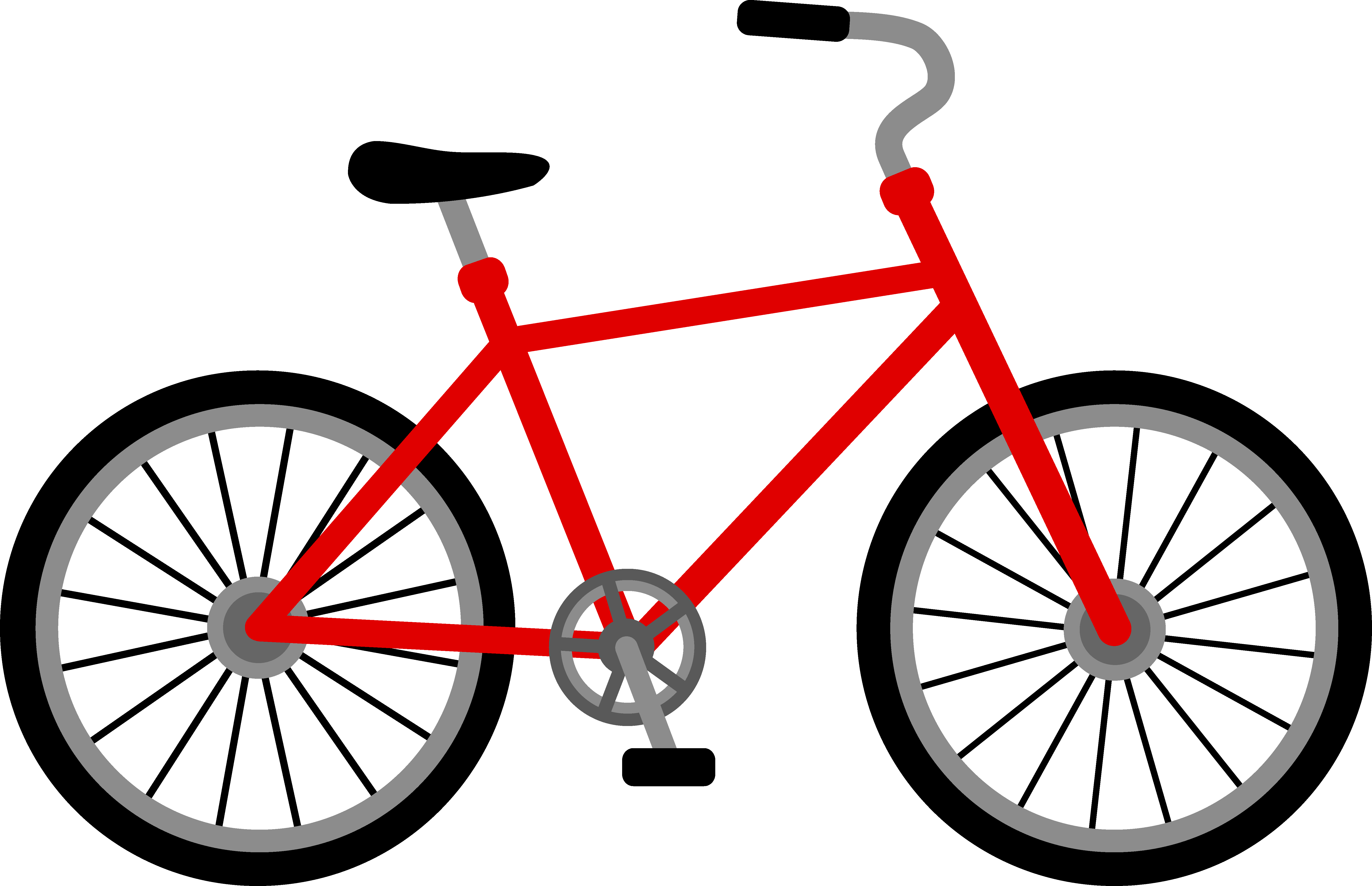 Bike bicycle clipart free clipart images