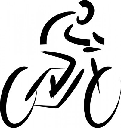 Bike bicycle exercise clip art free vector in open office drawing svg