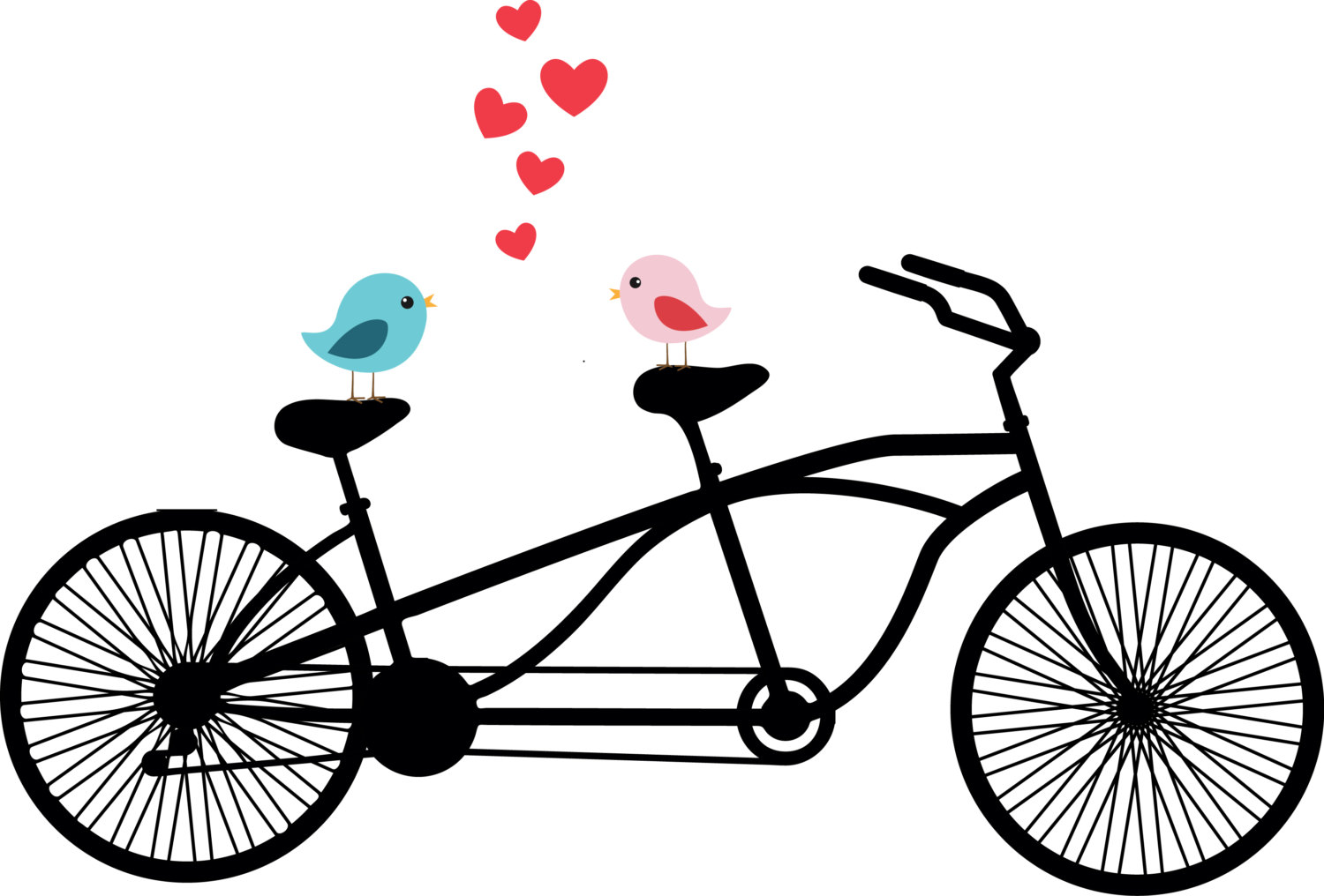 Bike bicycle with basket clip art freebdpd9