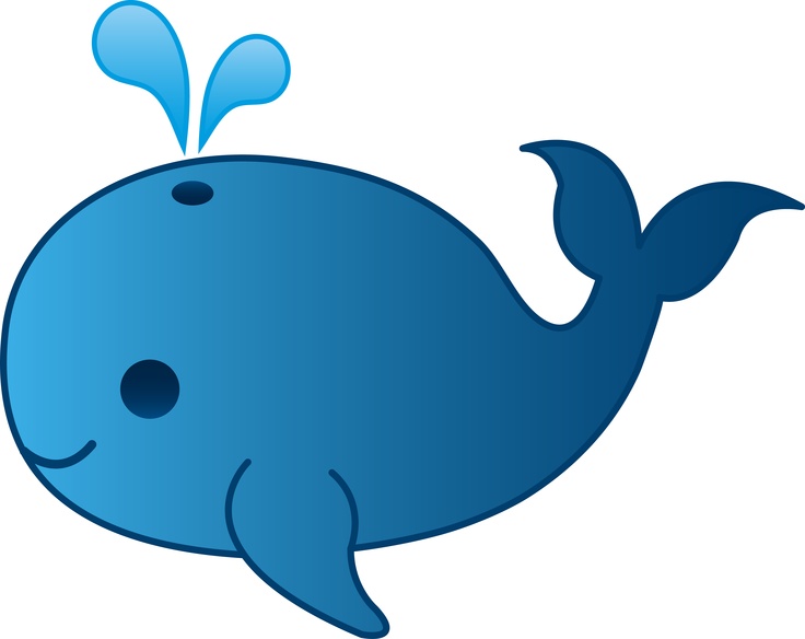 Blue whale clip art free clipart images