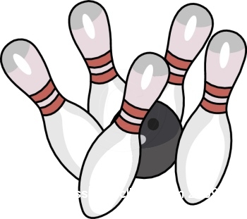 Bowling clip art free clipart