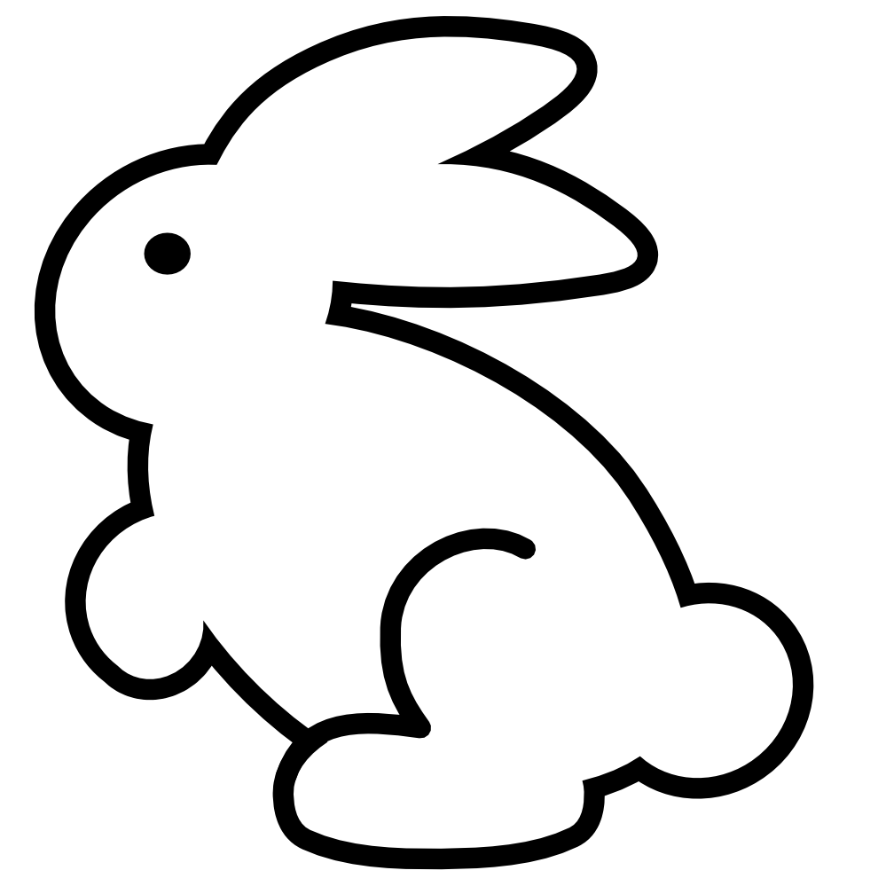 Bunny clipart free large images 2