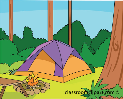 Camping background clipart dromfgl top