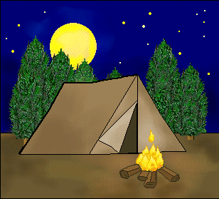 Camping campsite clipart dromfhh top