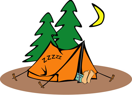 Camping clipart free clipart images