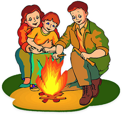 Camping s animations free camping clipart