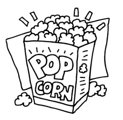 Cartoon popcorn clip art popcorn graphics clipart popcorn icon 2