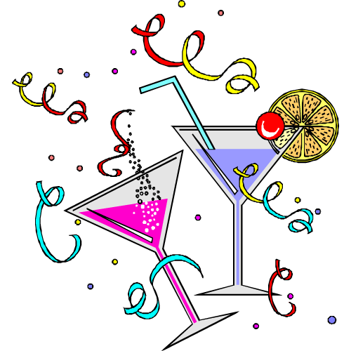 Celebration adult birthday party clip art free clipart images