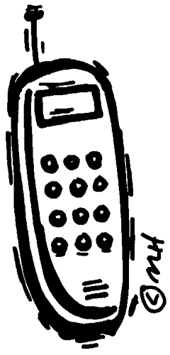 Cell phone clip art free clipart 2
