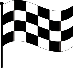 Checkered flag clipart image clip art image of a checkered flag