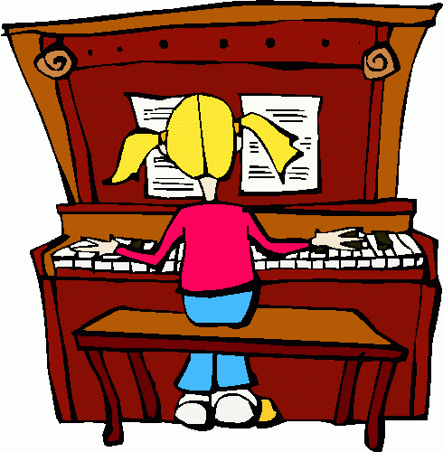 Child playing piano clipart danasrij top