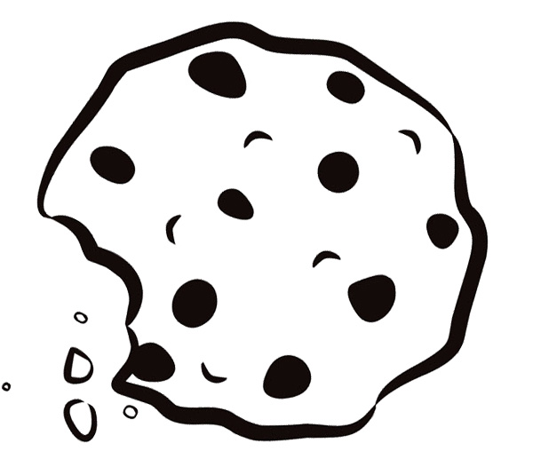 Chocolate chip cookie clipart 6