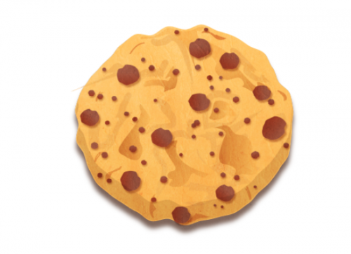 Chocolate chip cookie clipart 7