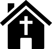 Church Clipart Black And White Clipartix