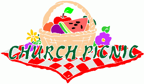 Church picnic clip art 3