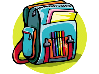 Clip art backpack clipart 3 clipartcow