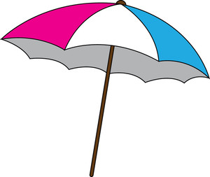 Clip art of an umbrella clipart 3 clipartcow