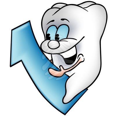 Clip art smiling tooth