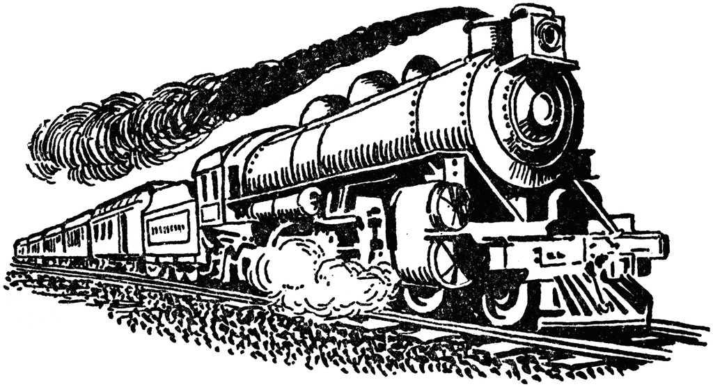 Clip art train engine dromgci top