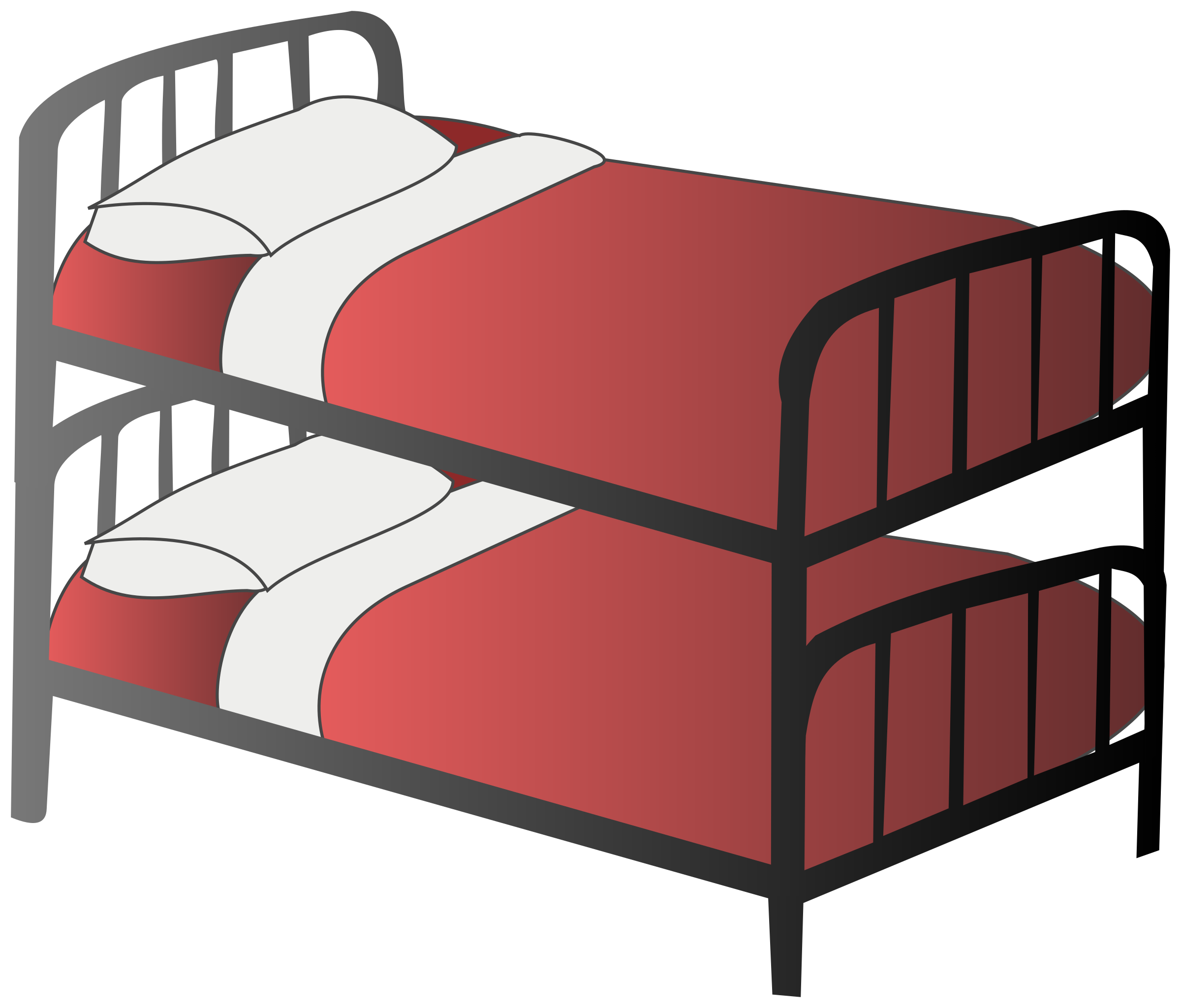 Clipart bunk bed clipartbold