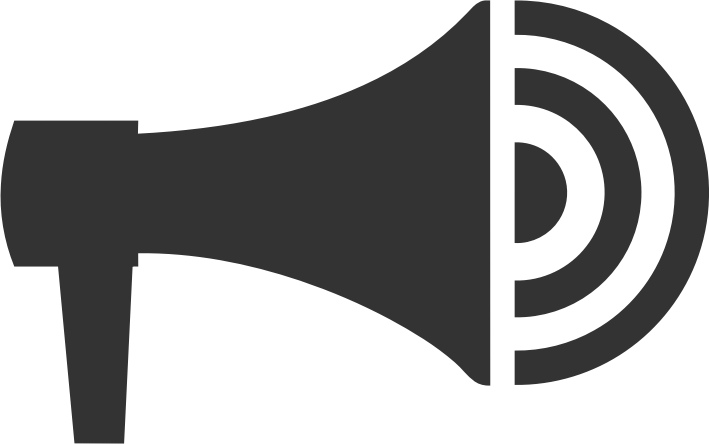 Clipart megaphone icon
