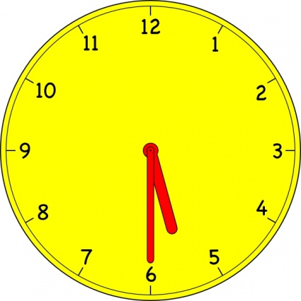 Clock clip art time free clipart images