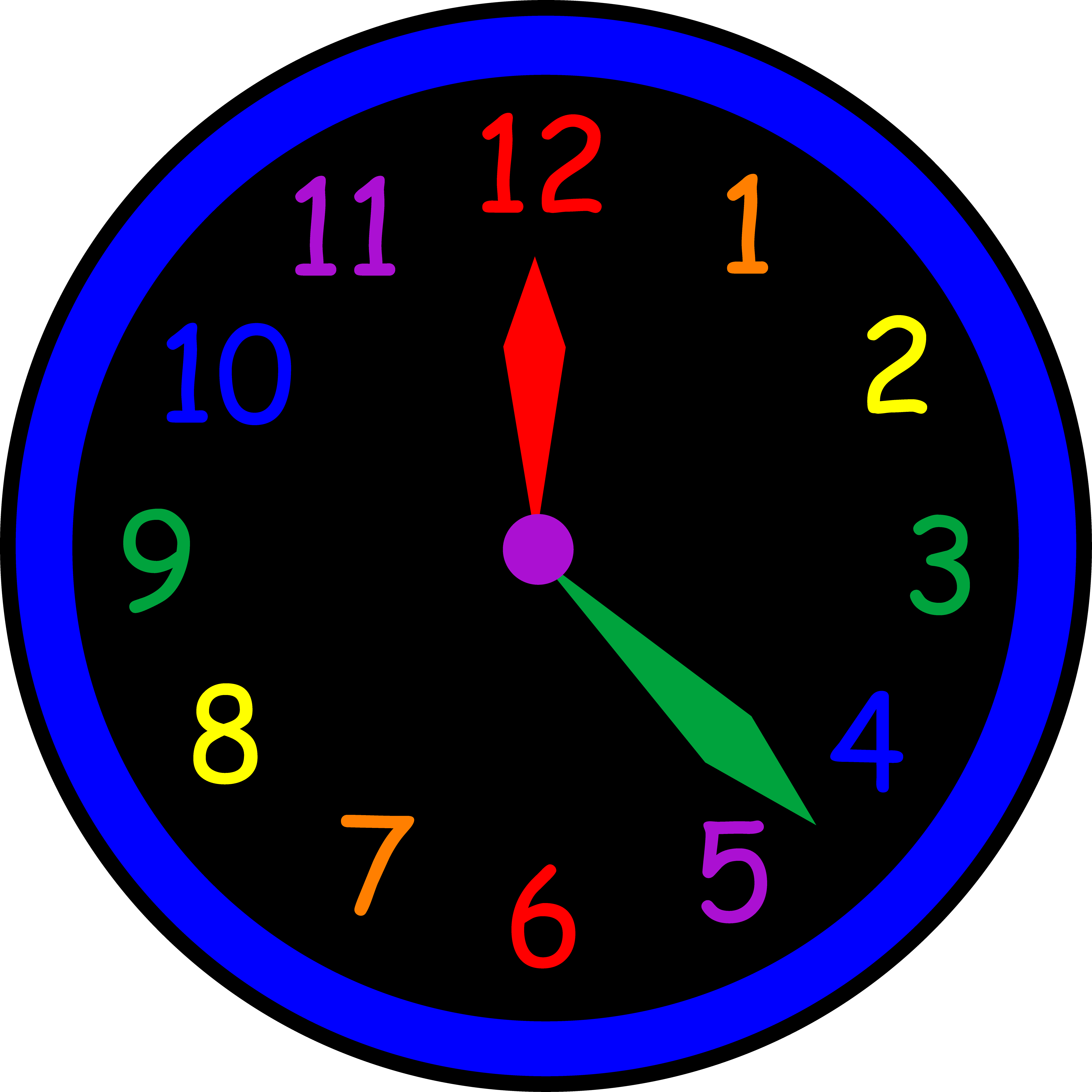 Clock clipart for kids free clipart images