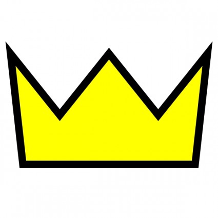 Clothing king crown icon clip art free vector in open office image