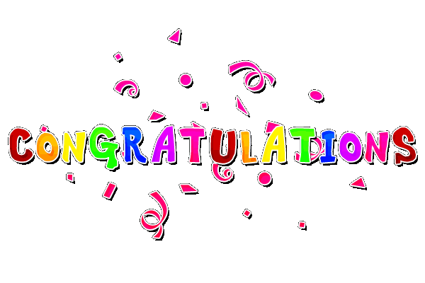 congratulations glitter clipart