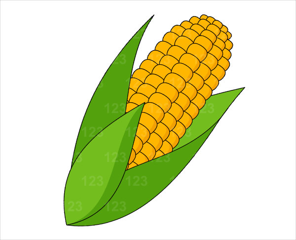 Corn clip art free free clipart images