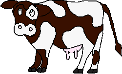 Cow cattle clip art 2 image 7