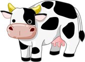 Cow clip art at clker vector clip art - Clipartix