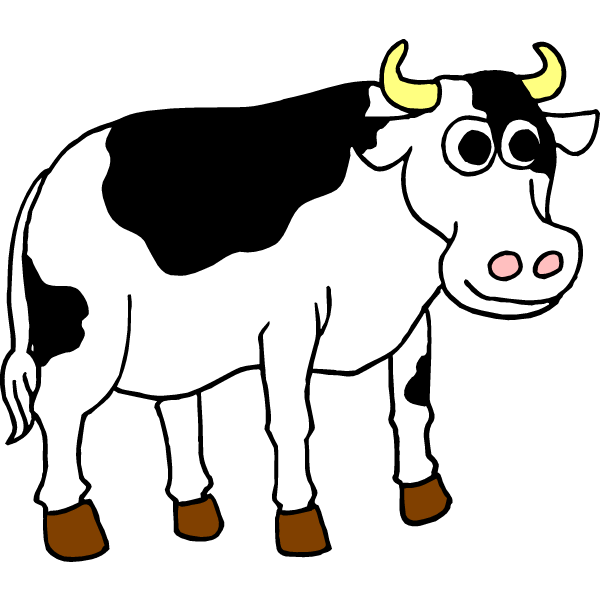 Cow clip art free cartoon free clipart images 3