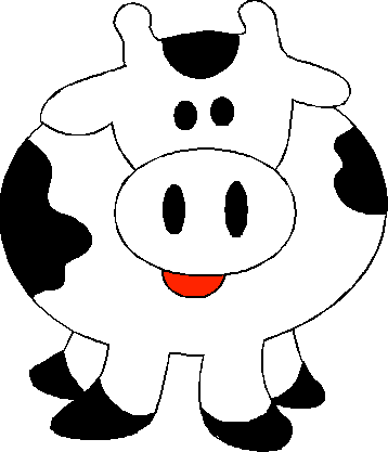 Cow clip art pictures cartoon clipart clipartcow