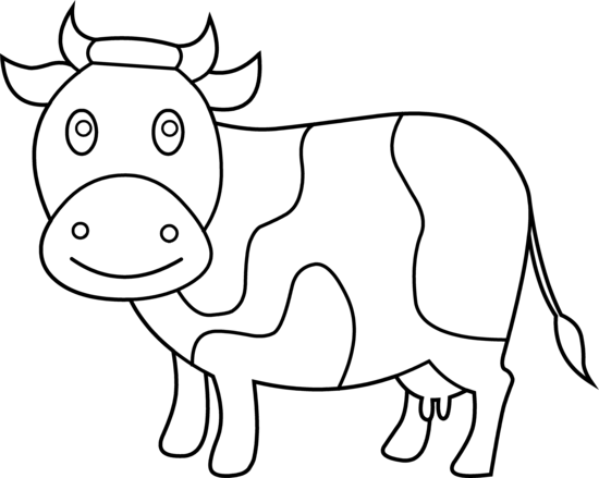 Cow clipart 4