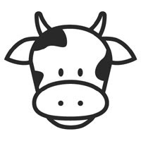 Cow face clipart