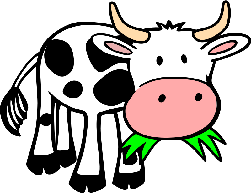 Cow free to use clipart