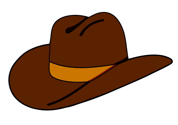Cowboy clipart black and white free clipart images 3