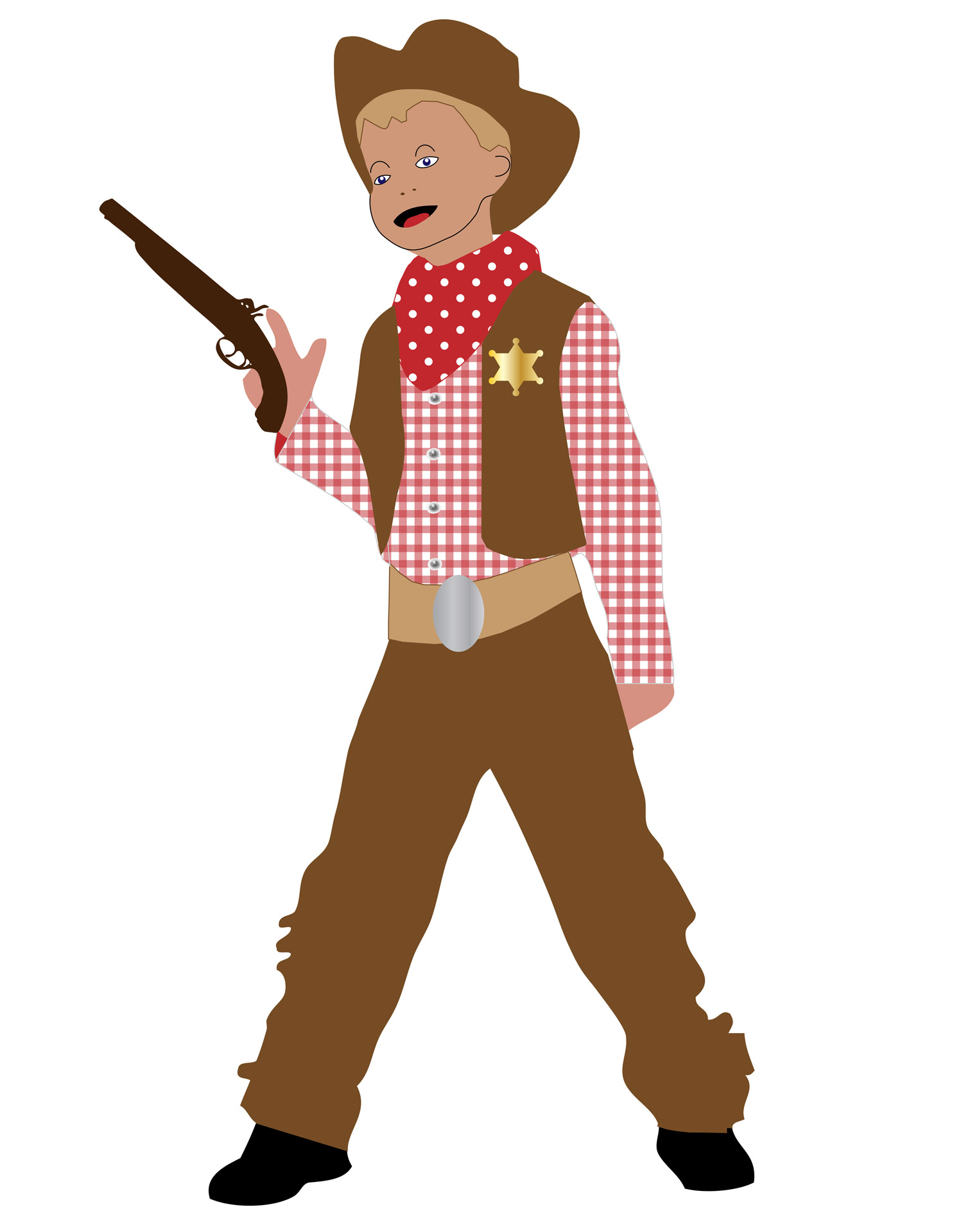 Cowboy clipart clipart cliparts for you