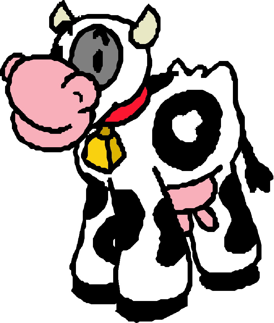 Cows clip art 2