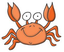 Crab party indoor beach party on beach party clip art
