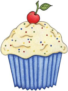 Cupcake vector of clipart