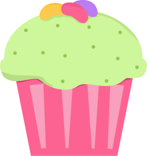 Cupcakes border free clipart images