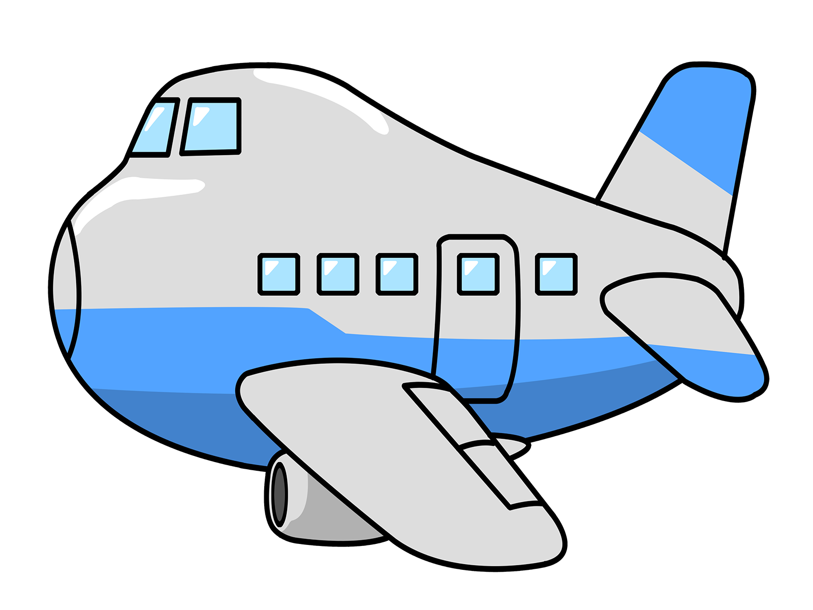 Cute airplane clipart free clipart images 2